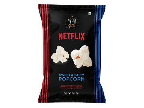 4700BC Netflix Sweet & Salty Popcorn, 60 g