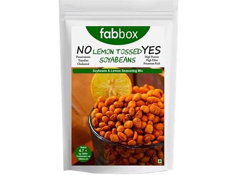Fabbox Soyabeans - Lemon Tossed, 70 g
