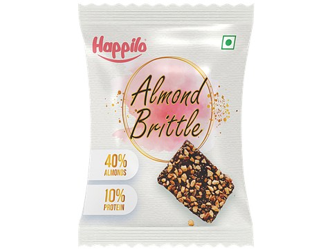 Happilo Almond Brittle Gift Box, 204 g