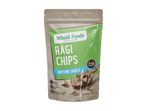 Whole Foods Ragi Chips, 140 g