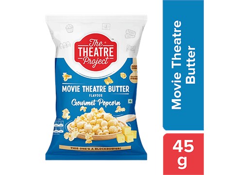 The Theatre Project Gourmet Popcorn - Movie Theatre Butter, 45 g