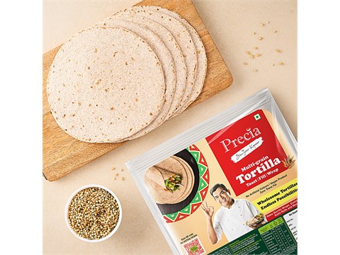 Precia Multigrain Tortilla Wrap - 6 pcs, 348 g