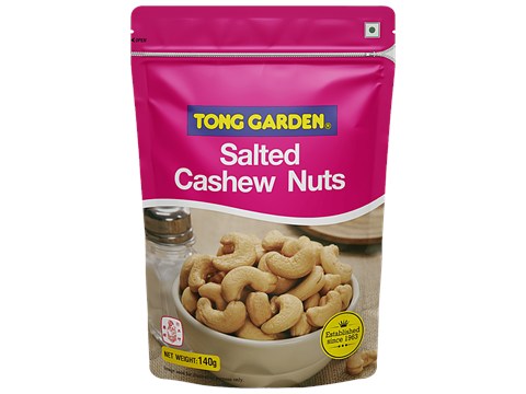 Tong Garden Salted Cashew Nuts, 140 g