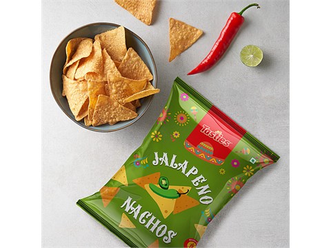 Tasties Nacho Chips - Jalapeno, 150 g