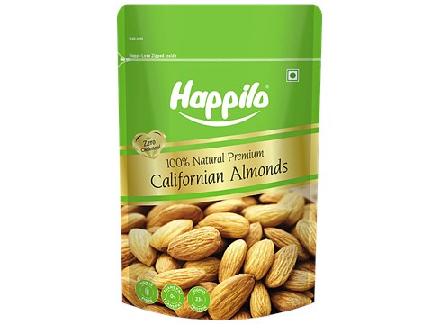 Happilo Natural Premium Californian Almonds, 200 g