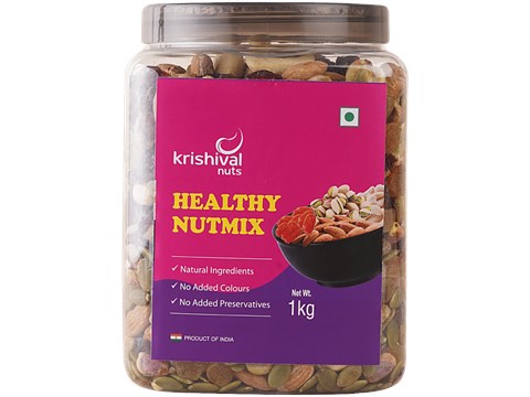 Krishival Nuts Healthy Nut Mix, 1 kg