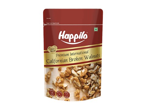 Happilo Premium International California Broken Walnuts, 200 g