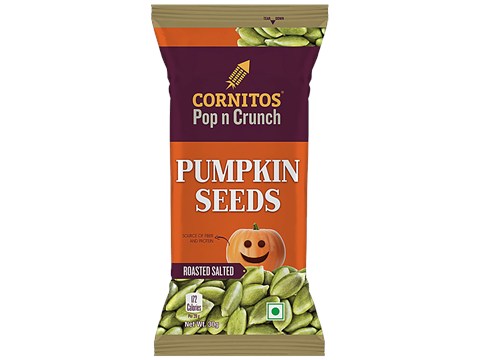 Cornitos Roasted & Salted Pumpkin Seeds, 30 g