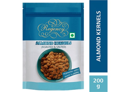 Regency Almond Kernels - Roasted & Salted, 200 g