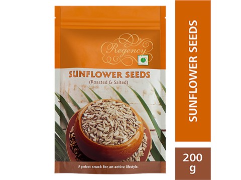 Regency Sunflower Seeds - Roasted & Salted, 200 g
