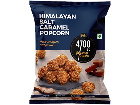 4700BC Himalayan Salt Caramel Popcorn, 30 g
