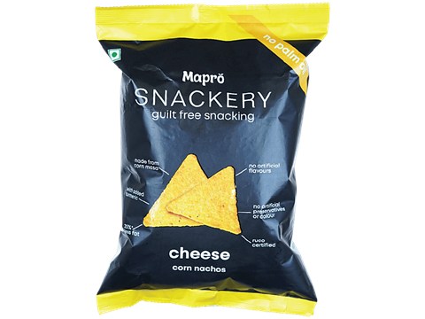 Mapro Snackery Cheese Corn Nachos, 120 g