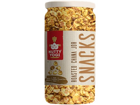 Nutty Yogi Chana Jor Snacks - Roasted, 100 g