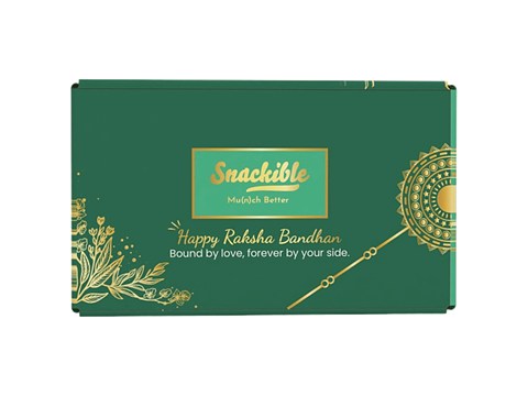 Snackible Rakhi Gift Hamper, 225 g