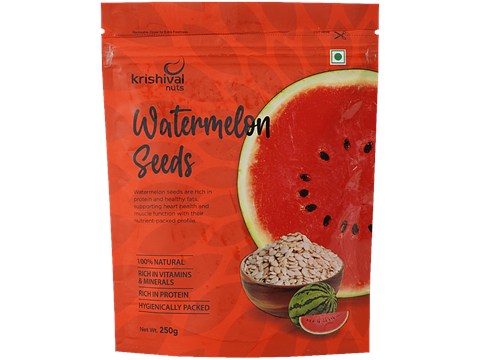 Krishival Nuts Watermelon Seeds, 250 g