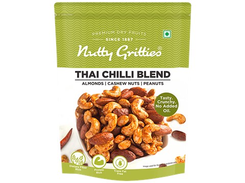 Nutty Gritties Nuts Blend - Thai, Chilli, 200 g