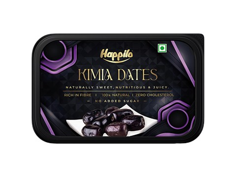 Happilo Premium Super Soft Kimia Dates, 500 g