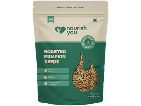 Nourish you Roasted Pumpkin Seeds, 100 g