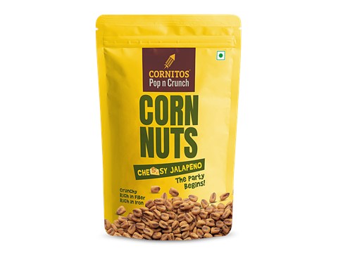 Cornitos Corn Nuts - Cheesy Jalapeno, 150 g