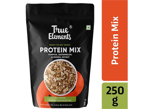 True Elements Protein Mix - Roasted Pumpkin, Watermelon, Almonds & Soya Nuts, 250 g