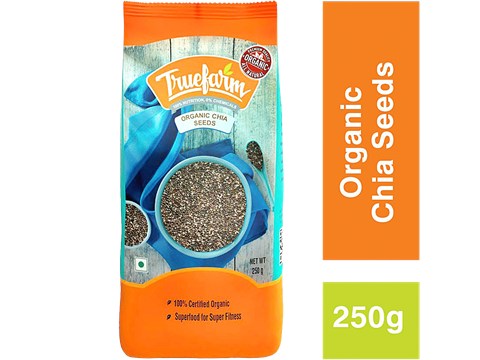 Truefarm Organic Chia Seeds, 250 g