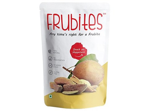 Frubites Freeze-Dried Crunchy Chikoo Snack, 20 g