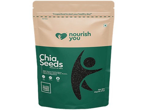 Nourish you Chia Seeds, 1 kg