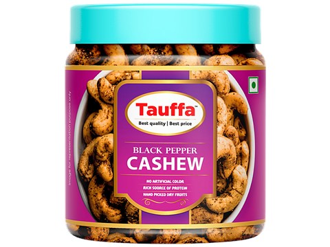 Tauffa Black Pepper Cashew, 250 g