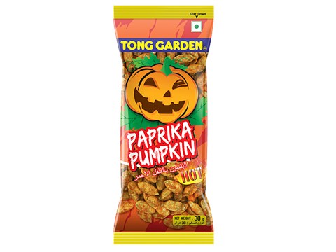 Tong Garden Hot Pumpkin Seeds - Paprika, 30 g