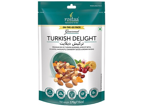 Rostaa Turkish Delight - Vegan, No Cholesterol, 170 g