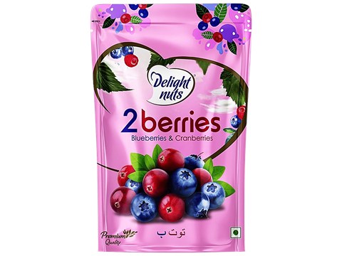 Delight Nuts 2 Berries - Blueberries & Cranberries, 35 g