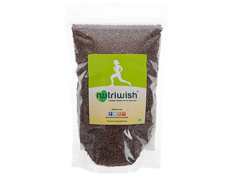 Nutriwish Roasted & Salted Flax Seeds, 250 g
