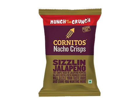 Cornitos Sizzlin Jalapeno Nacho Crisps, 78 g