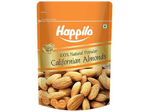 Happilo Natural Popular Californian Almonds, 400 g