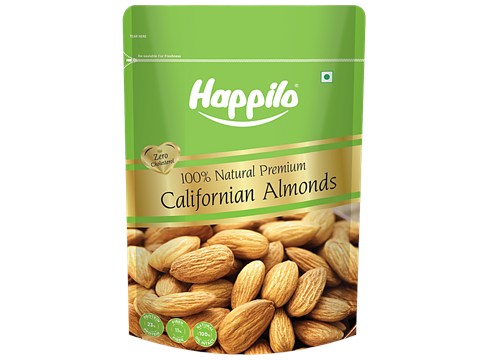 Happilo Natural Premium Californian Almonds - Value Pack, 900 g