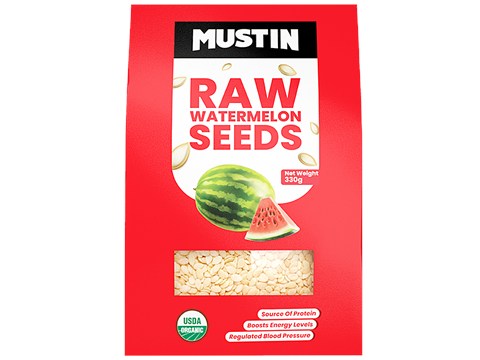 MUSTIN Raw Watermelon Seeds, 330 g