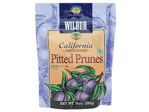 Wilbur Premium Dried California Pitted Prunes, 250 g