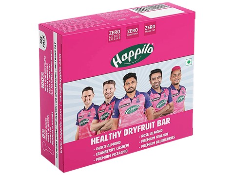 Happilo Dry Fruit Celebrations Gift Box - Star, Premium, Healthy & Nutritious, Assorted, 210 g