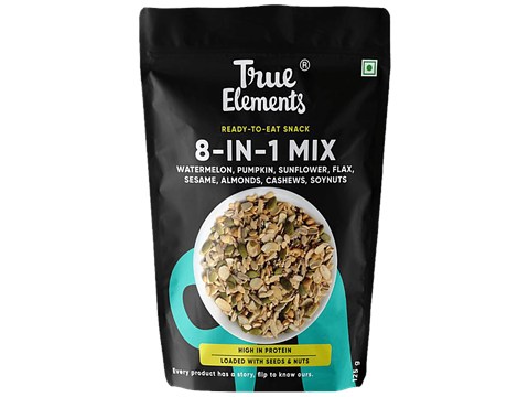 True Elements 8-In-1 Mix - Ready To Eat Snack, Rich In Protein, 125 g