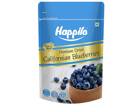 Happilo Premium Dried Californian Blueberries, 150 g
