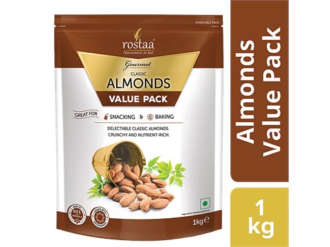 Rostaa Classic Almonds, 1 kg