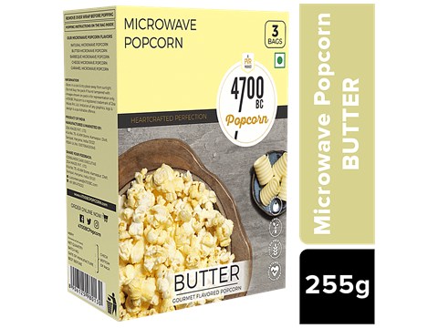 4700BC Microwave Popcorn - Butter, 255 g