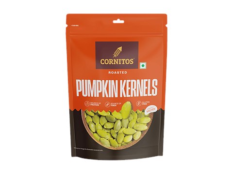 Cornitos Roasted & Salted Pumpkin Seeds, 200 g