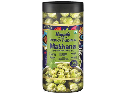 Happilo Perky Pudina Makhana, 80 g