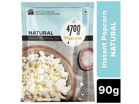 4700BC Instant Popcorn - Natural Healthy, 90 g
