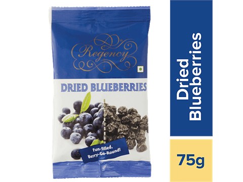 Regency Dried Blueberries, 75 g