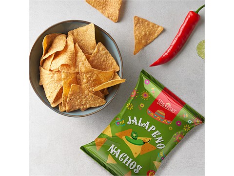 Tasties Nacho Chips - Jalapeno, 60 g
