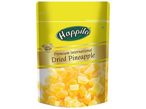 Happilo Premium International Dried Pineapple, 200 g