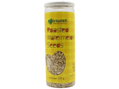 Nutriwish Watermelon Seeds - Roasted, 125 g