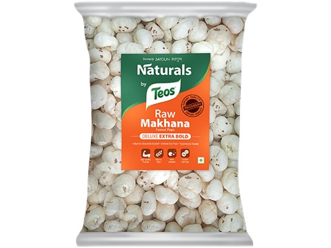 Teos Raw Makhana Deluxe Extra Bold, 200 g